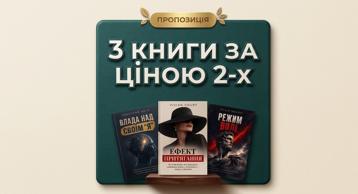 Комплект із 3 книг
